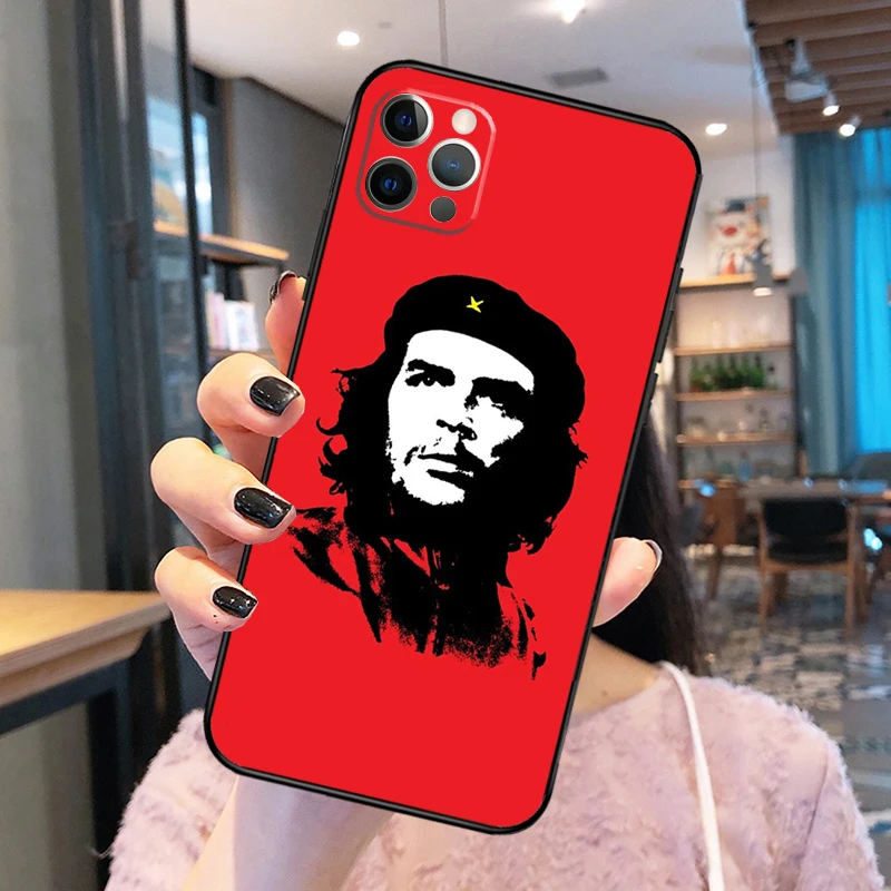 Che Guevara Phone Case For iPhone 13 Pro Max X XR XS Max Plus 11 12 14 15 16 Pro Max Cover Coque