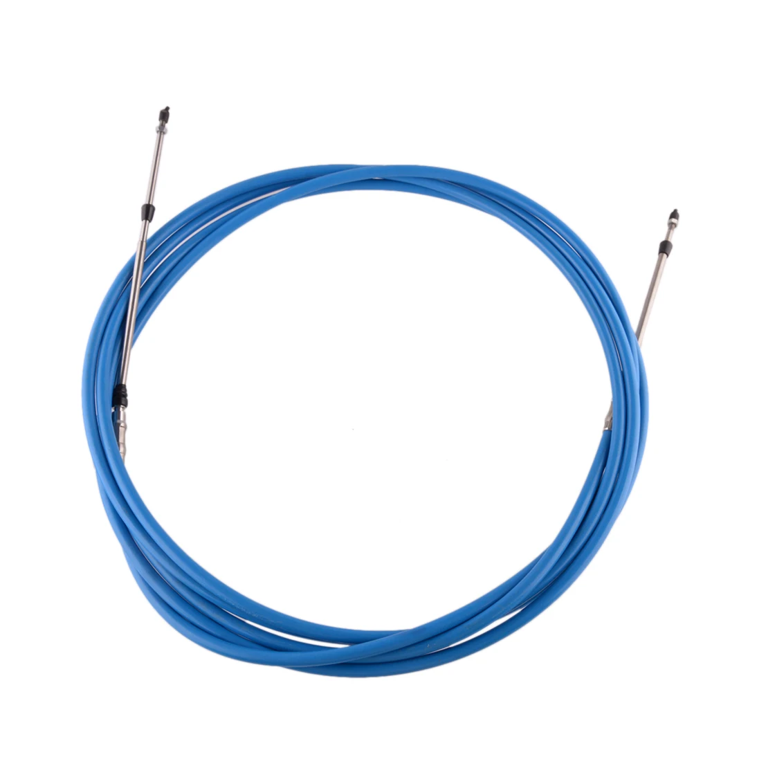 

NEW 18ft Marine Boat Throttle Shift Control Cable Fit For Yamaha Motor Outboard 10-32UNF Blue