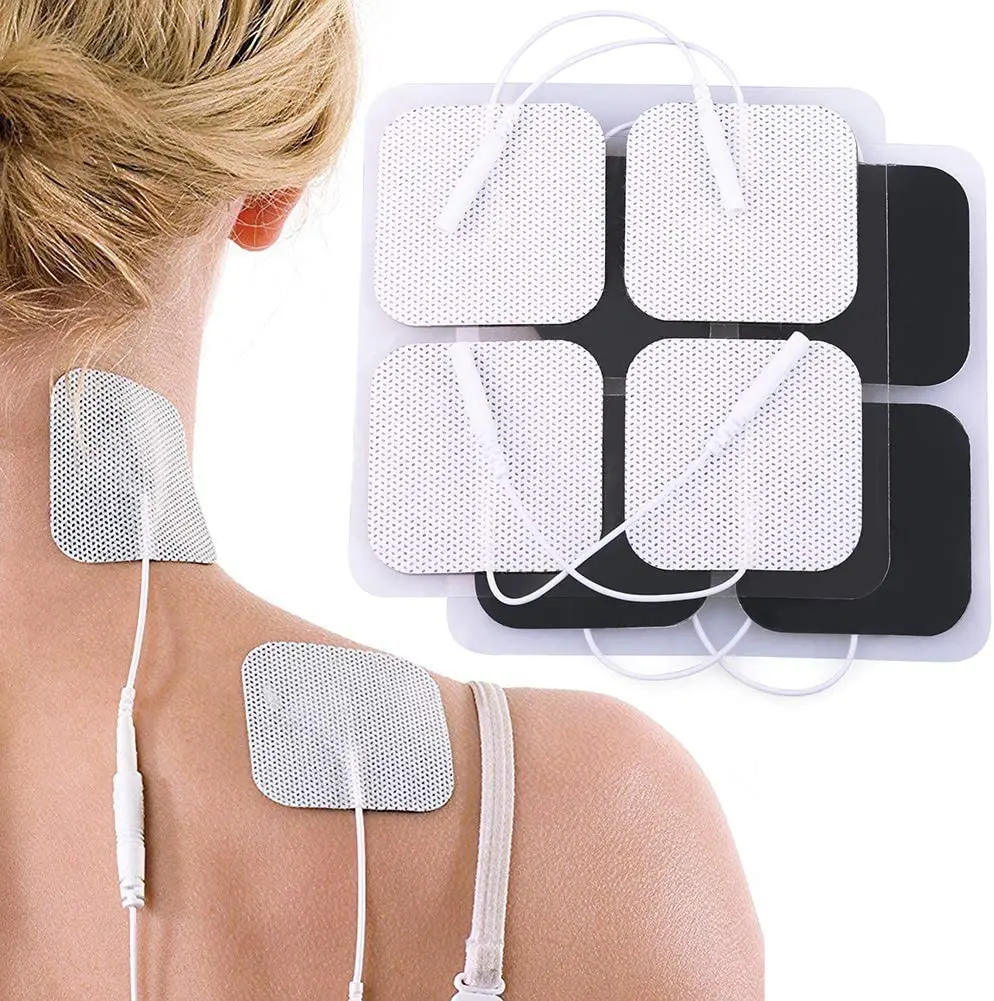 Tens Electrodes Pads Physiotherapy Accessories Conductive Electric Compex Muscle Stimulator Non-woven Fabric Patch Body Massager