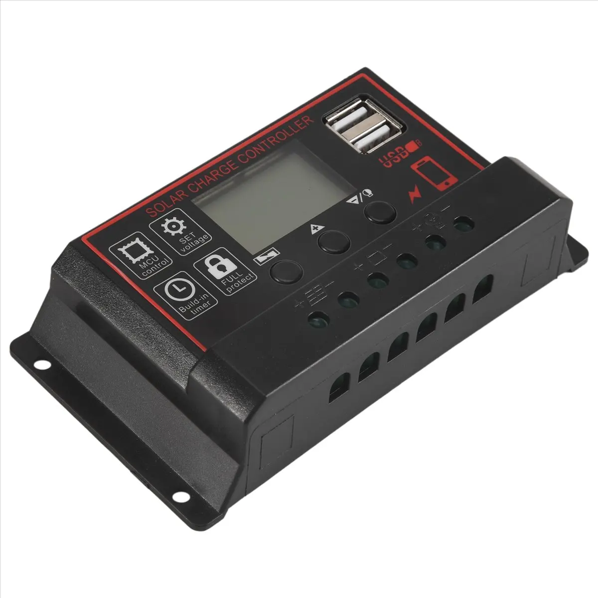 #68Y 100A Solar Charge Controller Solar Panel Controller,Solar Panel Charge Controller,(plastic)