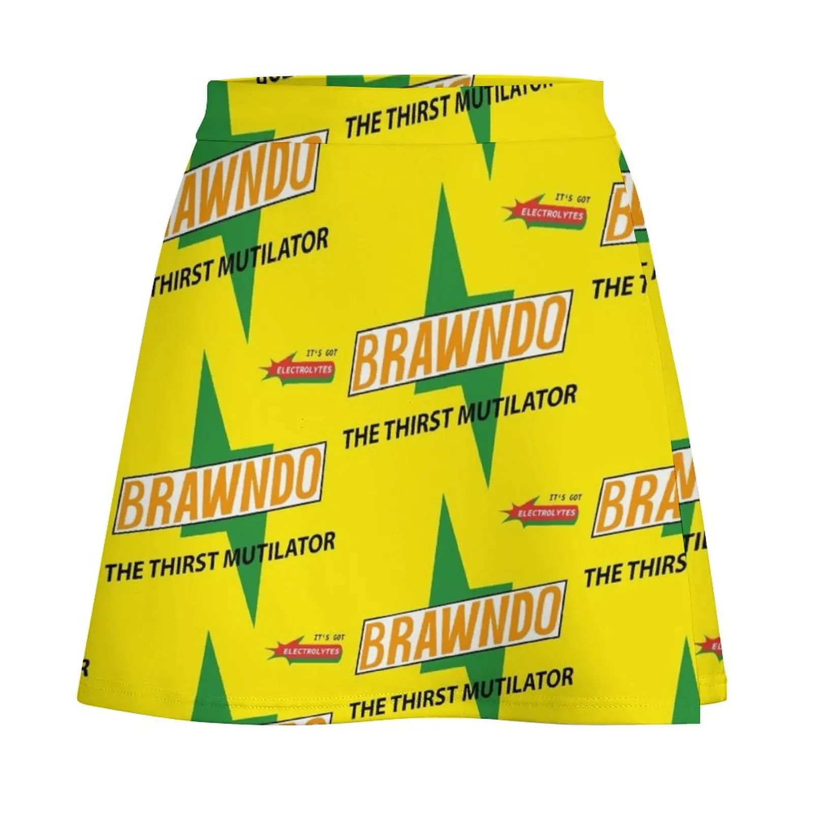 Brawndo - The Thirst Mutilator Mini Skirt korean luxury clothing Skirt shorts Mini Skirt