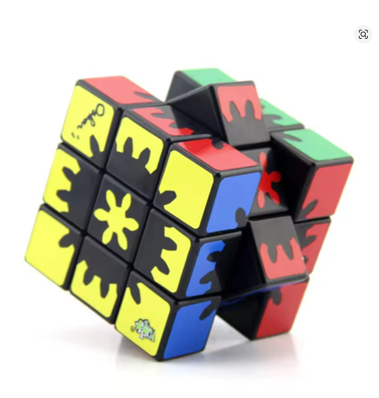 LanLan Hidden Gear 3x3 Magic Cube Speed Cube Puzzle Toys  Speeding Cube Professional Fidget Toys Cubo Magico Puzzle Gear Cube
