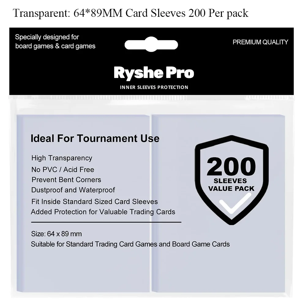 card sleeve and top loader BCW 100 Count Card Sleeve and Toploader Combo Pack