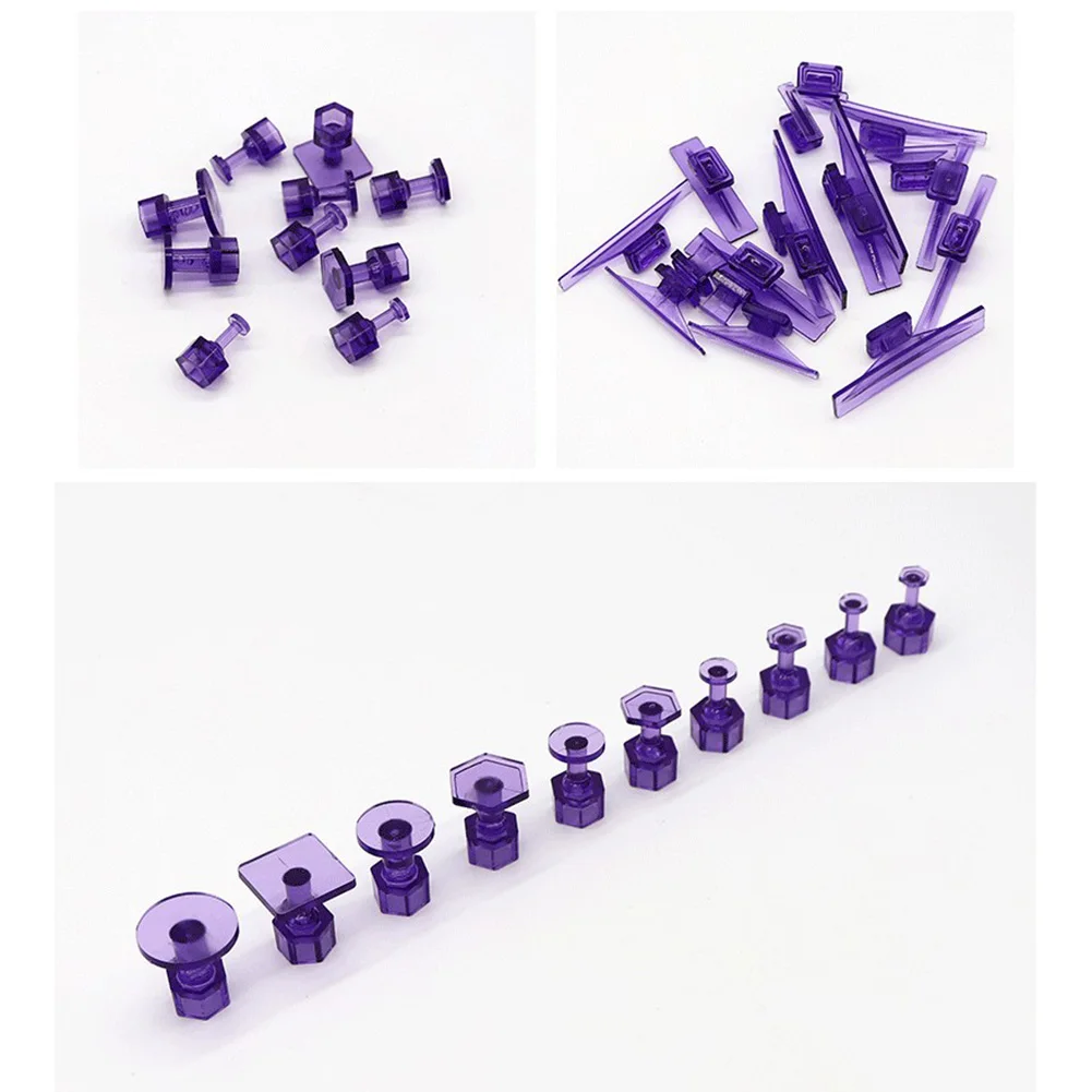 New 10/28pcs/Set Glue Tabs Dent Removal Tools Dent Removal Tool Car Body Glue Tabs Auto Maintenance Tools For Car Body