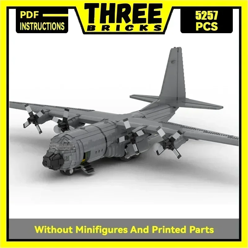 

Moc Building Bricks Military Model 1:38 Scale Legacy C-130H Hercules Technology Blocks Gifts Christmas Toys DIY Sets Assembly