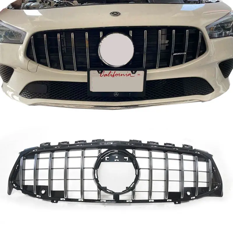 AMG GTR Grill Fit for Mercedes Benz CLA W118 2020-2023 Mercedes CLA W118 Panamericana Front Grill  2020-2023