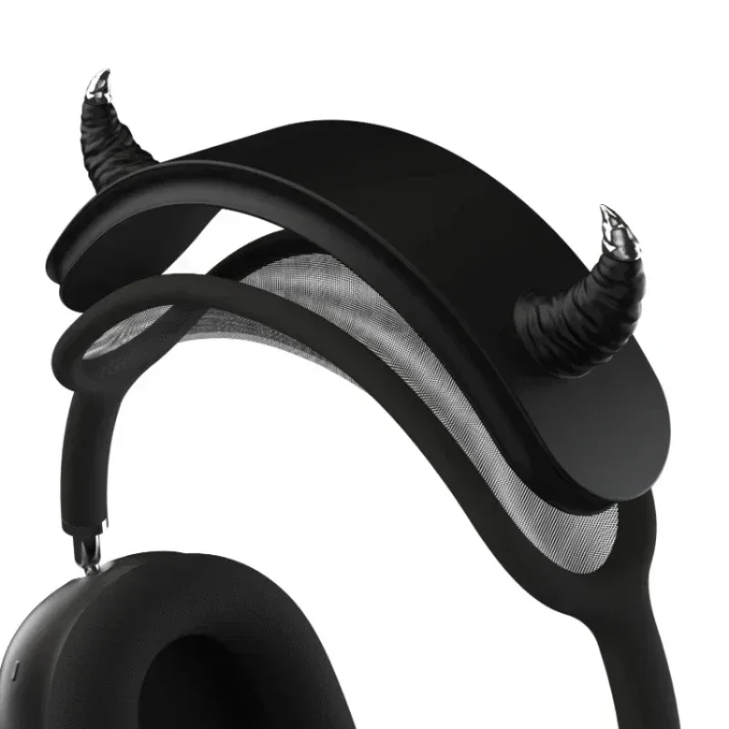 

Airpods Max Case Devil Horn Y2K Custom Headphone Decoration Earphone Case Airpod Max Attachment Cover Headphone Accessories Gift