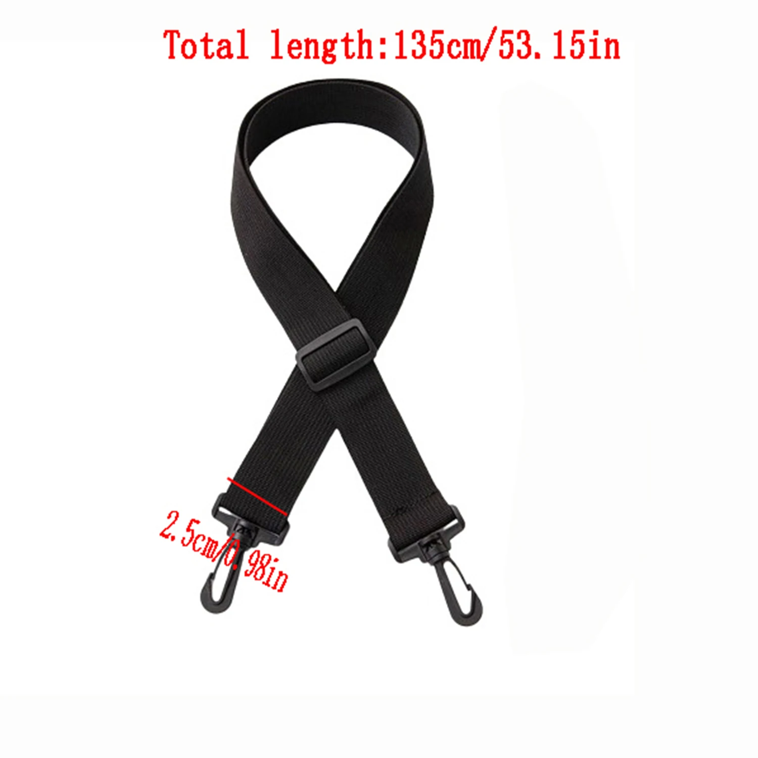 Long 135cm Shoulder Strap Hot Sale Bag Belt Hanging Rope Bag Replacement Shoulder Strap Hanging Rope