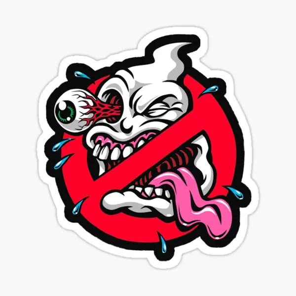 Ghostbusters Creative Funny Badge Stickers Vinyl Wall Room Laptop Window Car Off-road Helmet Camper Truck Motorcycle Table Decal