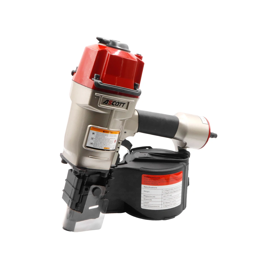 

Промышленный сверхмощный пневматический пистолет для гвоздей CN90, 45-90 мм, макс. для барабанов на крыше, деревянная коробка, гарантия 1 год, класс «сделай сам»