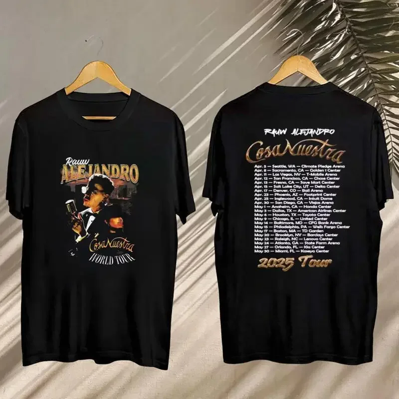 2025 Rauw Alejandro Cosa Nuestra Tour T Shirt Concert Fan