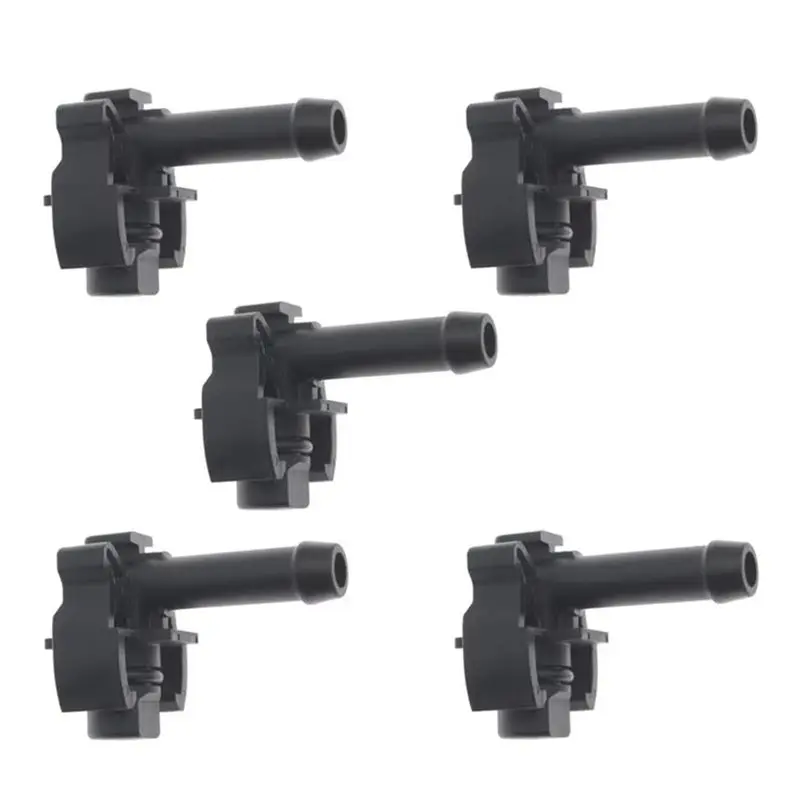 For NISSAN KICKS VERSA 1.6L L4 2018- 2024 Compatible 5Pcs Auto Water Kettle Tank Water Hose Connect Connectors 21750-4EB0A-AU62