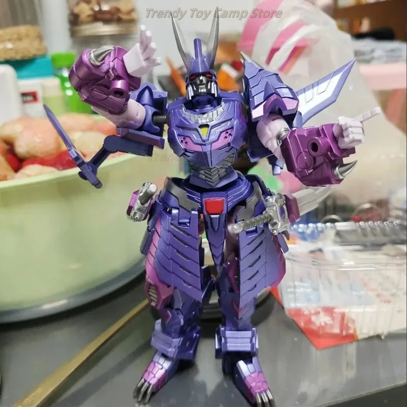 재고 있음 변환 Pangu 모델 장난감 Pt-06 Pt06 스톰 Cyclonus 변환 액션 피규어 로봇 모델 장난감 선물