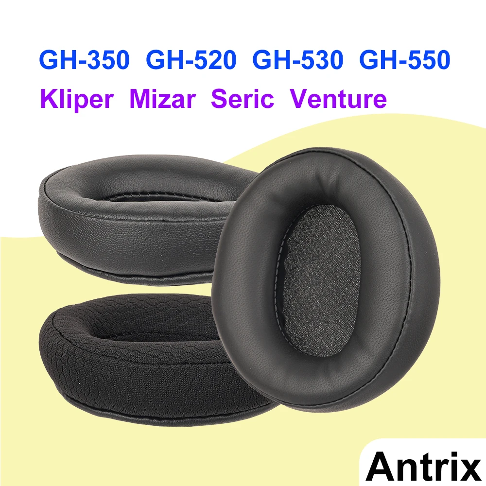 Thick Ear Pad Cushions for Antrix GH350 GH520 GH530 GH550 Headphones Kliper Mizar Seric Venture Replacement