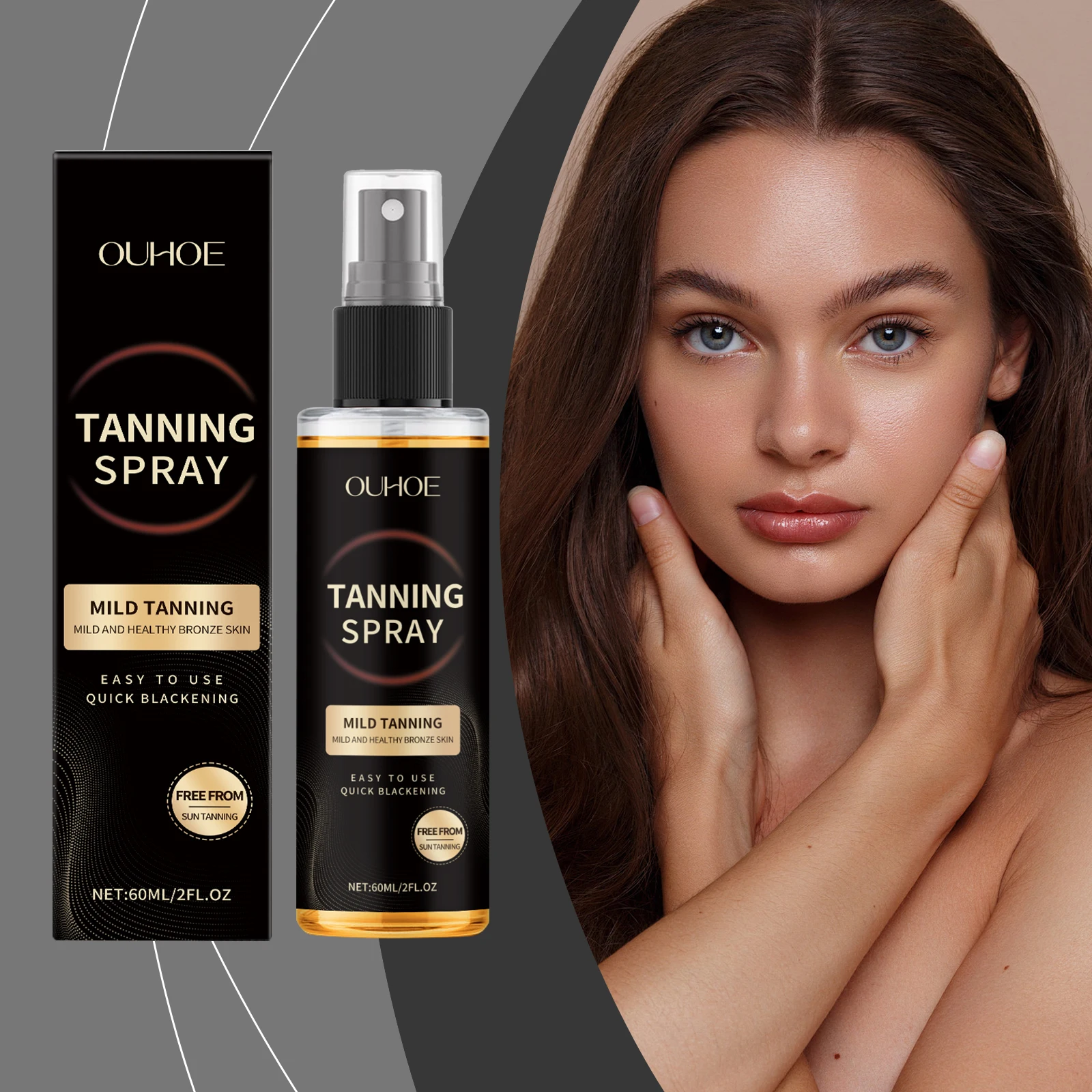 Spray para mejorar el bronceado, bronceador sin sol, acelera el oscurecimiento, bronce brillante, hidratante, para verano, playa, tomar el sol, niebla autobronceadora