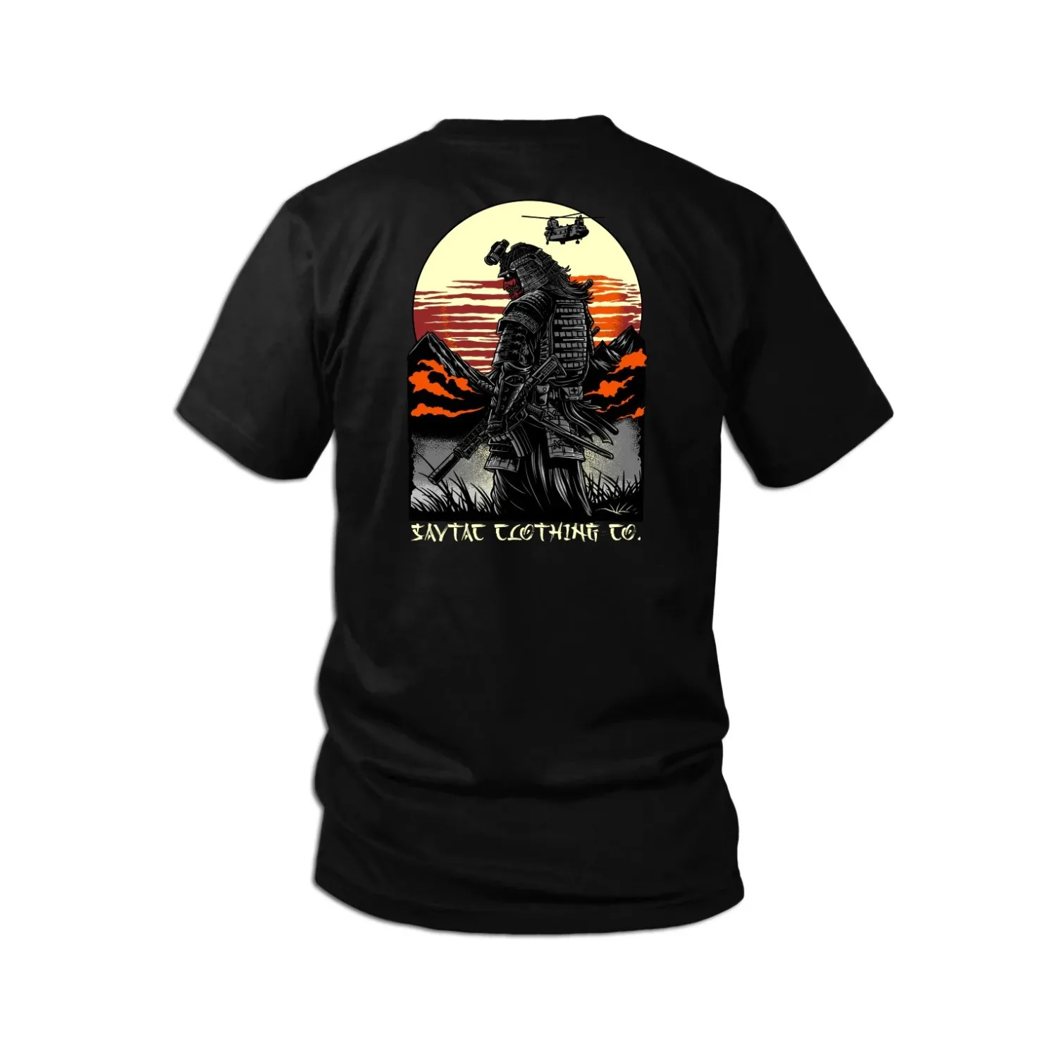 Men Clothes Oversize Tactical T-Shirts Streetwear 100% Cotton  Loose Tops Breathable sporty Tee military enthusiast view 2