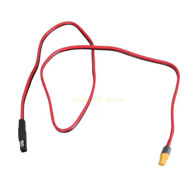 M5TD 14AWG XT60 Female to SAE Extension Cable for Connecting Solar Panel