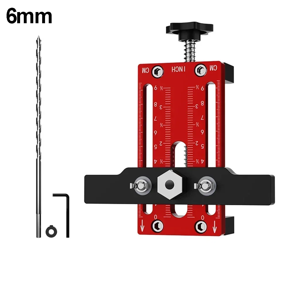 6/8/10/12MM Cabinet Door Installation Positioner Aluminum Alloy Cabinet Door Mounting Jig With Support Arm&Clamp Woodworking