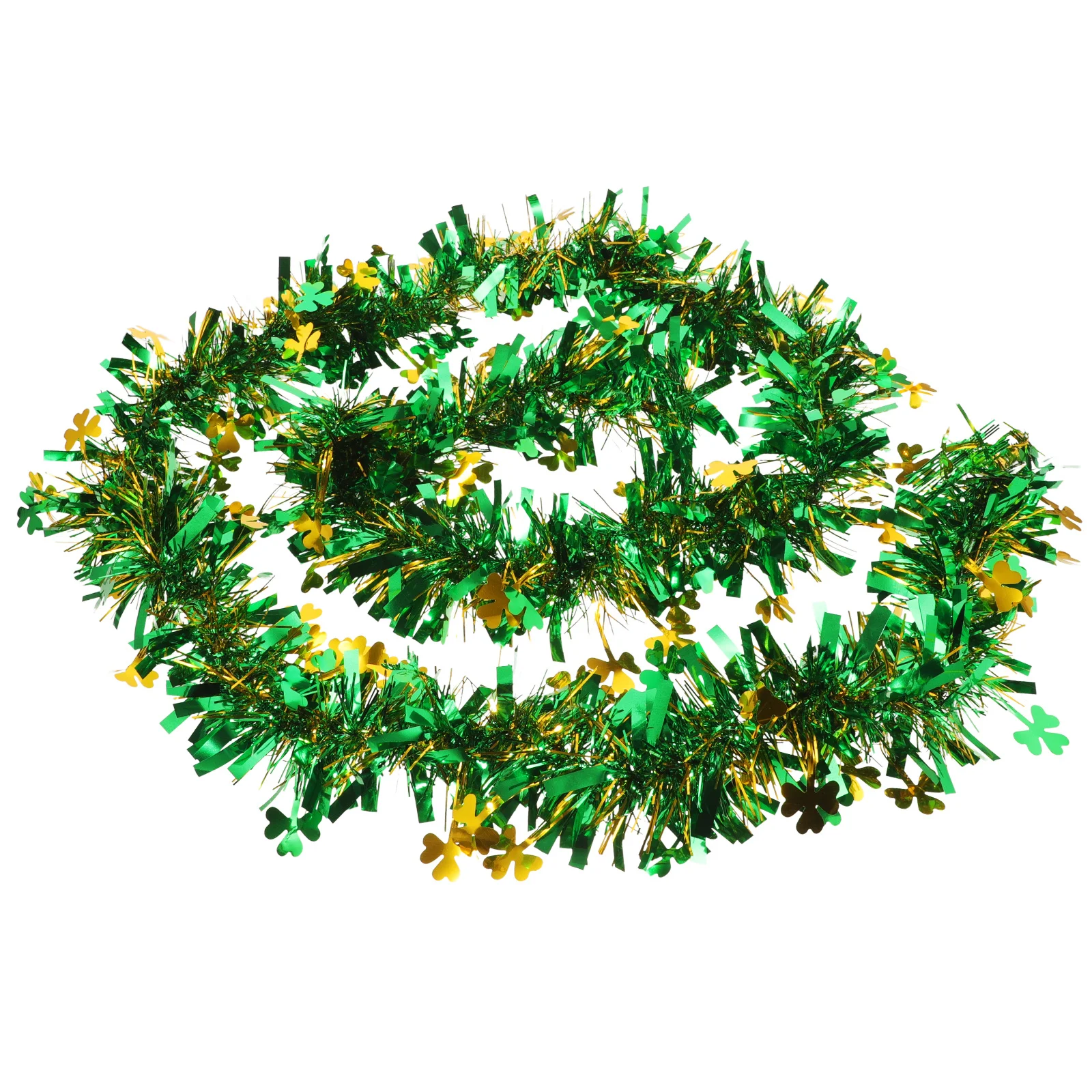 

St Patricks Day Party Tinsel Garland Decorations Exquisite Decor Prop Indoor Outdoor Festival Themed Ornaments
