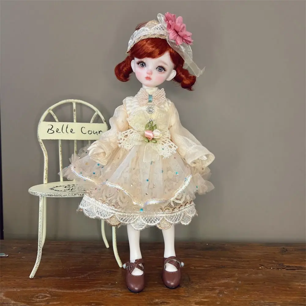 Ropa para muñecas de 30cm, conjunto de traje de moda para muñeca BJD 1/6, bonito vestido, sombrero, juguete para regalo para niña, accesorios para muñecas, regalo de vacaciones