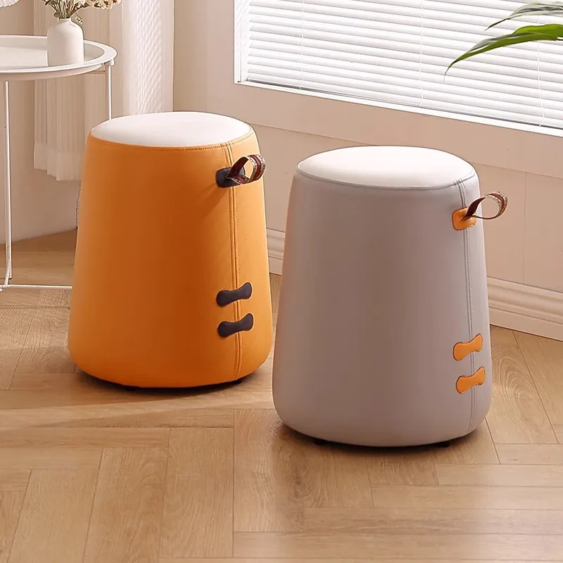 Technology cloth round stool coffee table stool door shoe changing stool