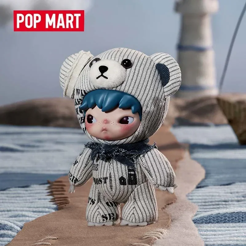 POP MART HIRONO FREEDOM ISLAND Serie Mystery Box Blind Box Überraschungsspielzeug Niedliche Figuren Wohndekor Schreibtischpuppe Geburtstagsgeschenk
