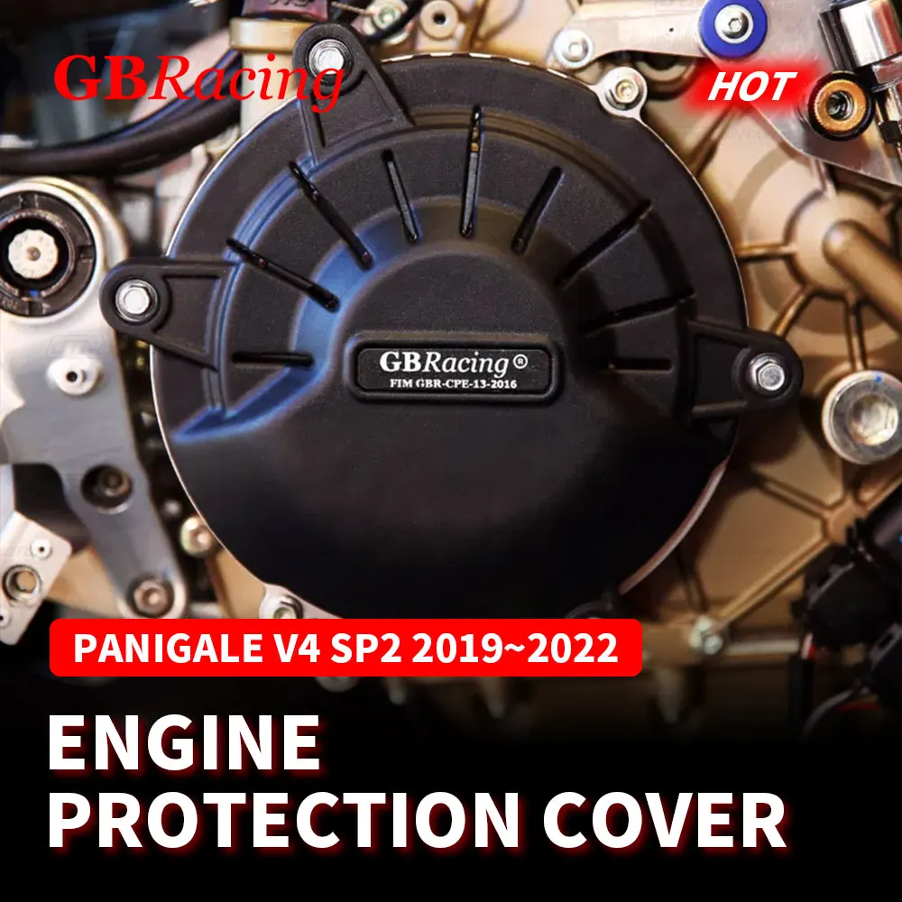 

GB Racing Engine Cover Set For DUCATI PANIGALE V4 SP2 2019 2020 2021 2022 Alternator Clutch Pump Protect Cover Accessories