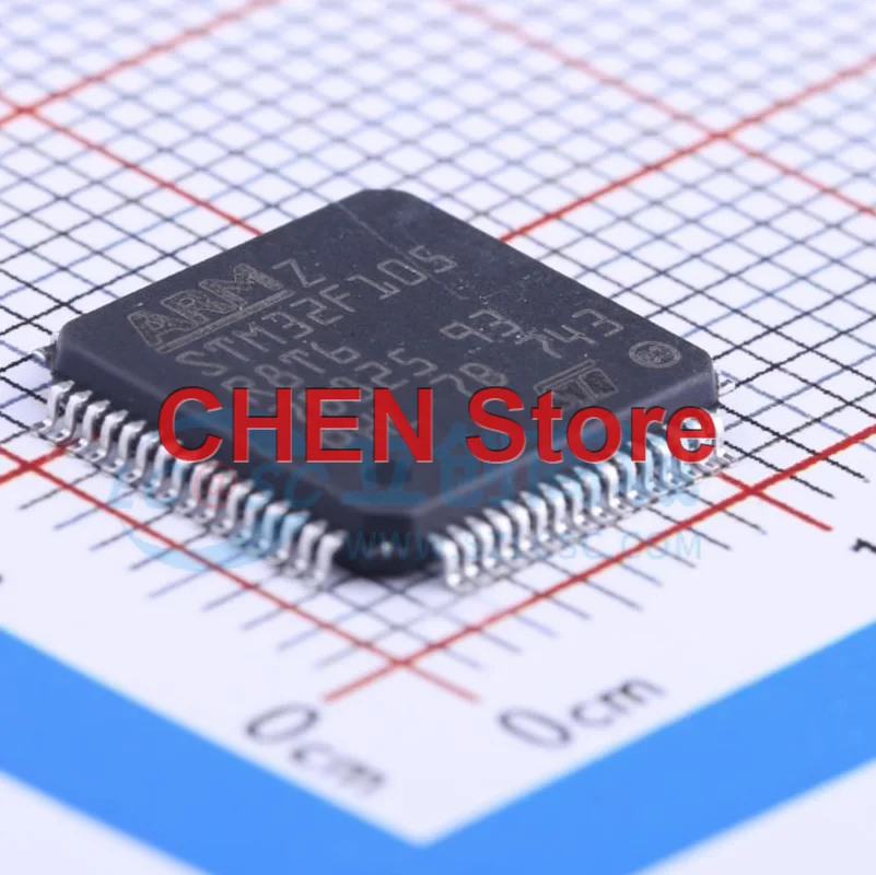 

6PCS NEW STM32F105R8T6 LQFP-64 Microcontroller chip Electronic Components In Stock BOM Integrated Circuit