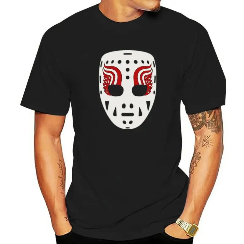 New Jim Rutherford, Detroit, Goalie, Mask, Red Wings, Retro, 1970';S, 1980';S, T-Shirt Custom Graphic Tees Tee Shirt