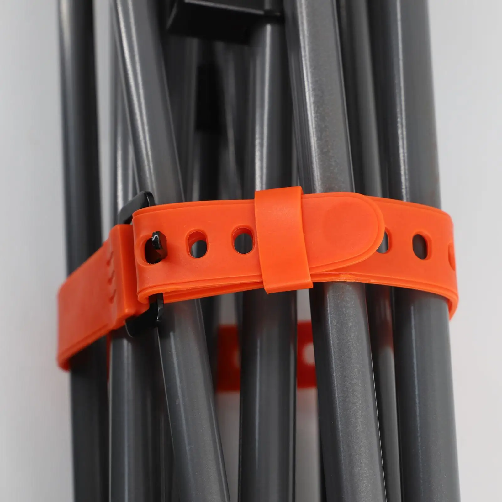 Rubber Tension Clutch Strap, Tough High Elastic Structure, Portable Cargo Fastening Band for Outdoor Gear Flashlight Air Pump
