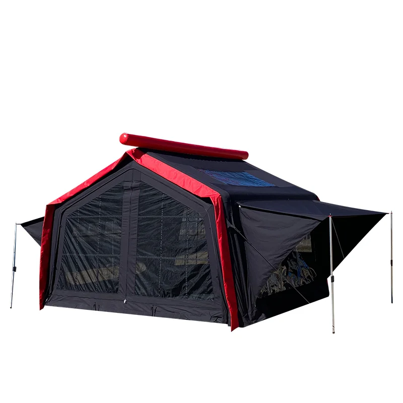 

Personalized Inflatable Outdoor Camping Air House Tents Luxury Family Portable Cotton Inflatable Cabin Tent for Sale