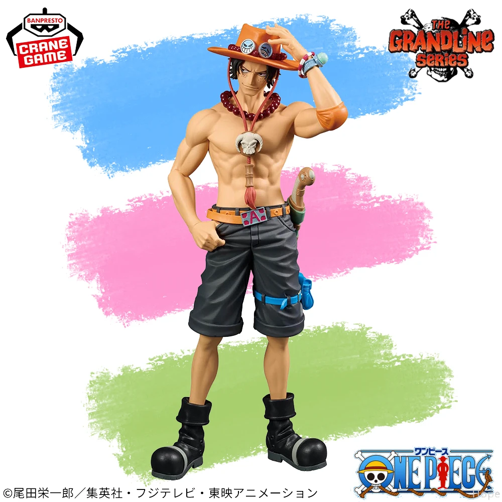 

В наличии оригинальная фигурка BANPRESTO DXF THE GRANDLINE SERIES SPECIAL One Piece Portgas D Ace, аниме-модель, оригинальная игрушка в штучной упаковке