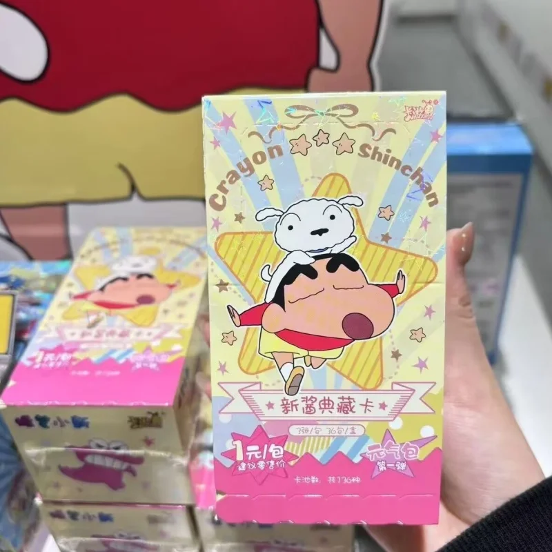 Kayou Crayon Shin-Chan Card Party Bag Nohara Misae Nohara Hiroshi Rare Collection Card Toy For Children'S  Birthday Gift Series