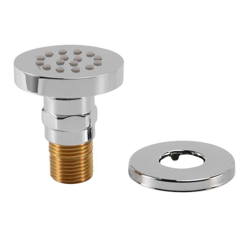 Nieuwe Huishoudelijke Ronde Body Sprays Jet Badkamer Douchekop Badkamerbenodigdheden Douchekop