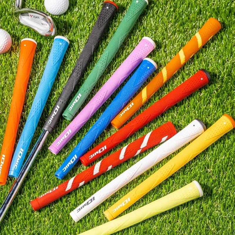 7pcs/lot  IOMIC Golf grips High quality rubber Golf irons grips 12 colors in choice Golf clubs grips Free shipping