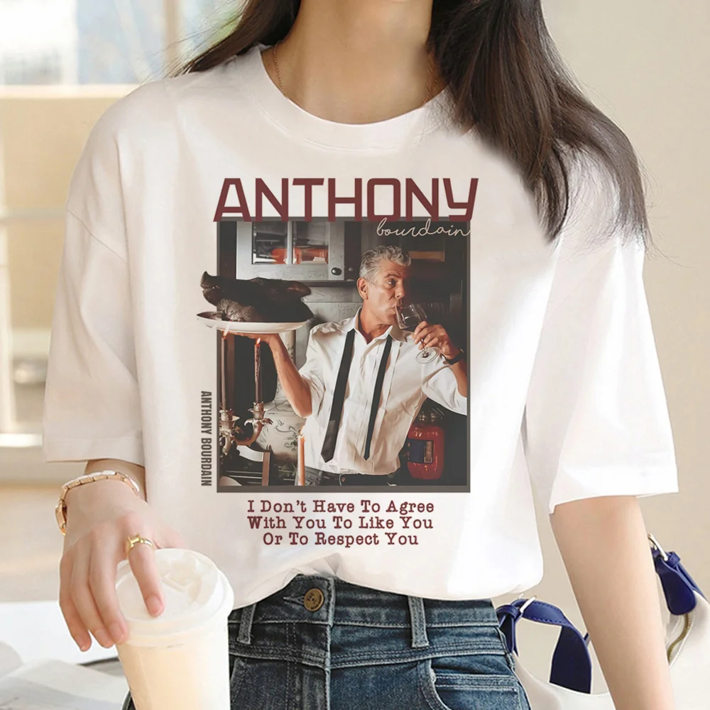 Мужская летняя футболка с принтом Энтони Берден