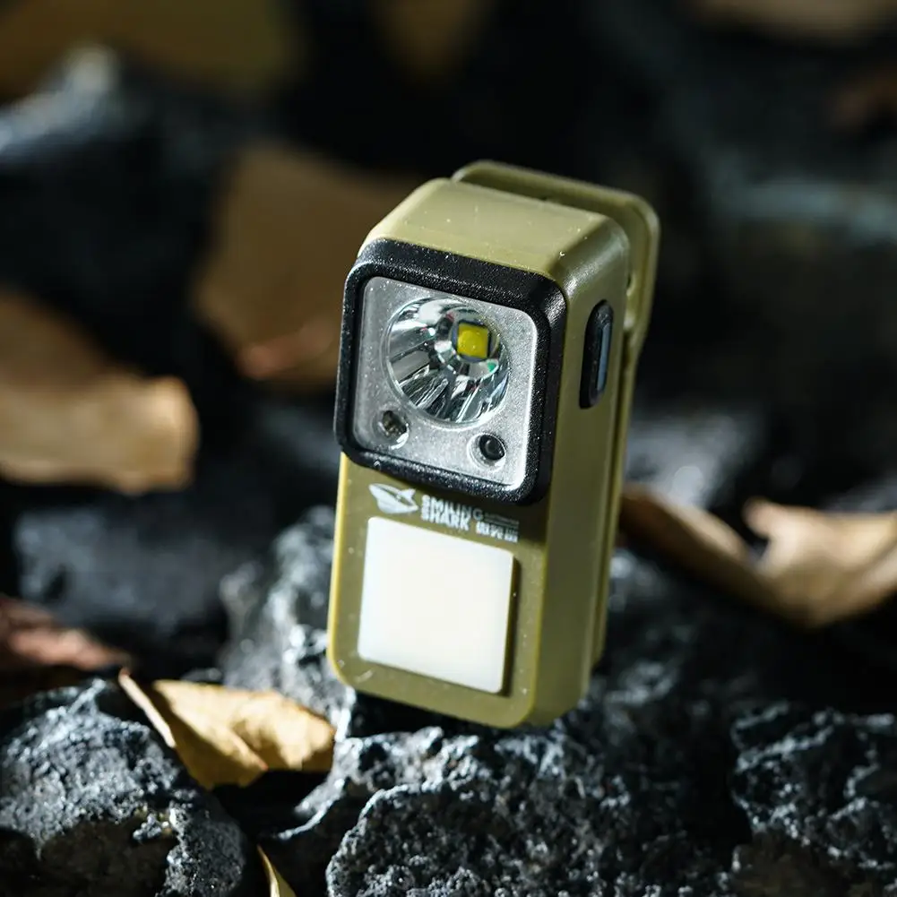 LED-Taschenlampe mit Magnetklemme für den Außenbereich, extrem lange Leuchtdauer, Arbeits- und Notfalllampe, wiederaufladbar, zum Anbringen, ideal zum Campen und Wandern. – Detail 19