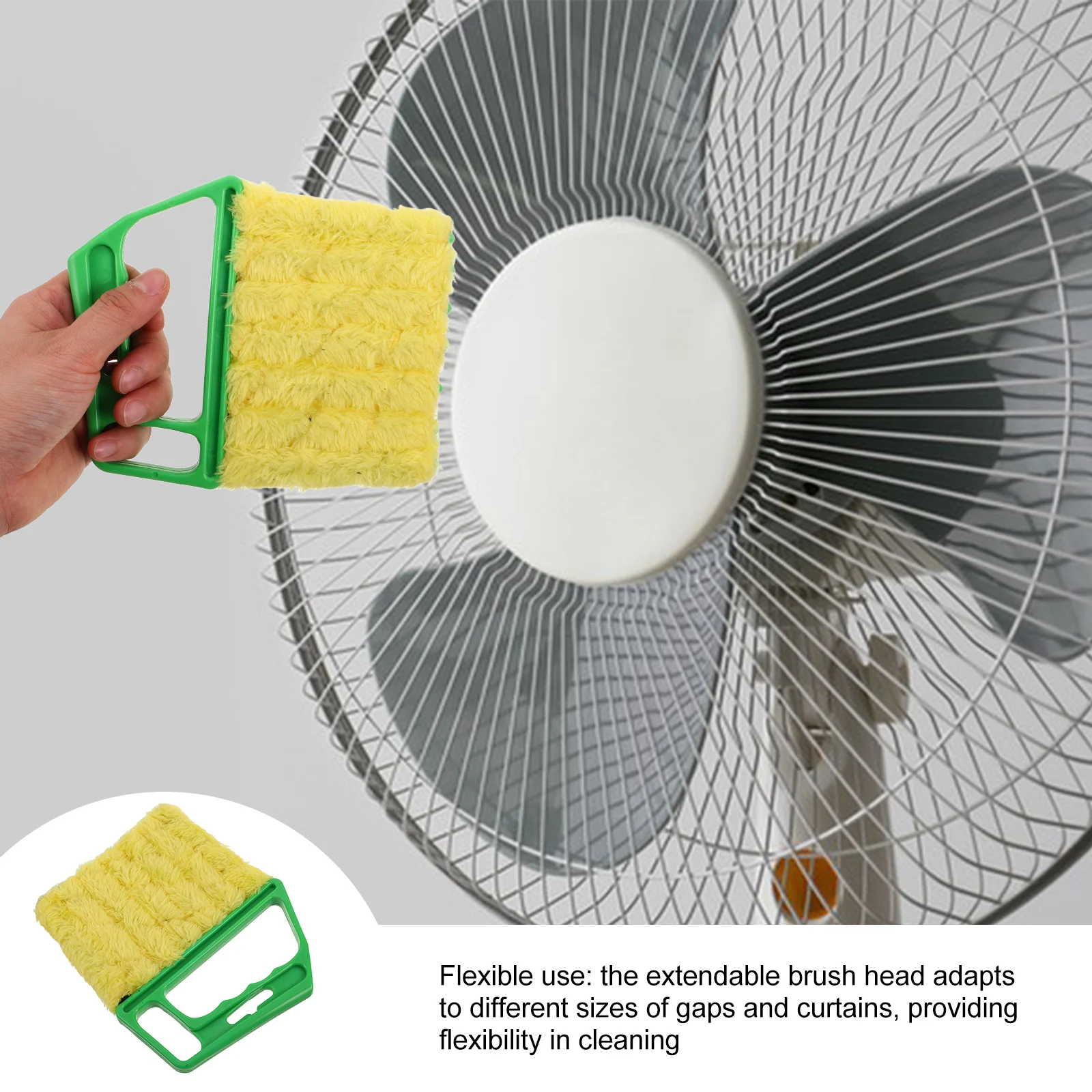 

Curtain Cleaning Brush Blinds Duster Tool Cleaner for Indoor Windows Plastic Shutter