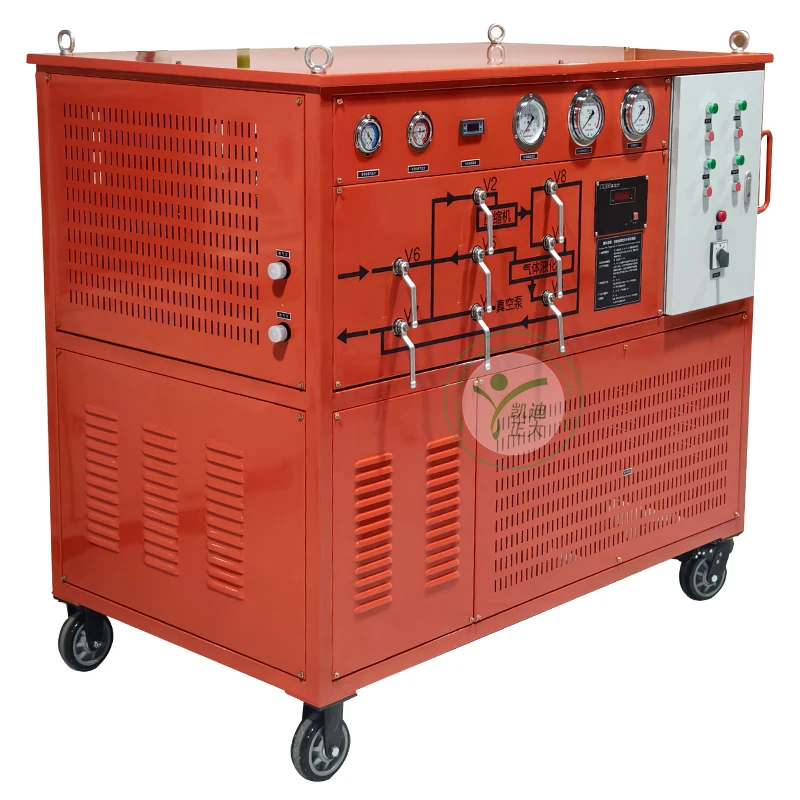 KDQH-66 Factory Direct High-Capacity SF6 G as Recovery Machine Vacuumed Filled Refilled Purified and Recovered Unit