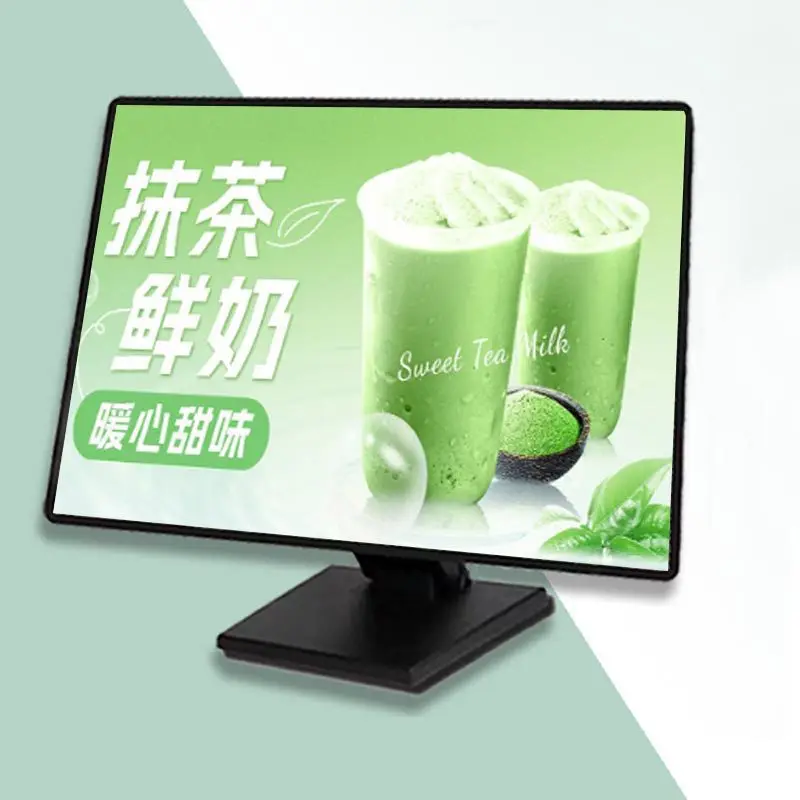 Ultrathin LED Tempered Glass Screen for Bar Restaurant Cafe Menu Display Board Luminous Price List Desktop Advertising Light Box