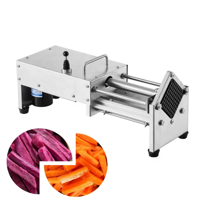 

Electric French Fry Making Machine Stainless Steel Potato Chips Cutter