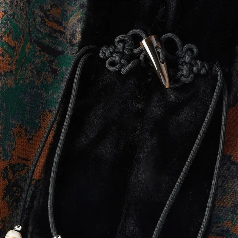 

Корейская женская зимняя куртка из искусственного меха большого размера 4XL для женщин среднего возраста, с длинными рукавами, двусторонняя, плюшевая верхняя одежда