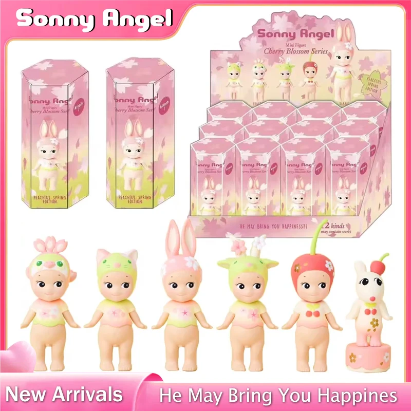 

New Angel Sakura Series Standing Posture Limited Edition Blind Box Mini Character Desktop Decoration Cute Mystery Surprise Toys
