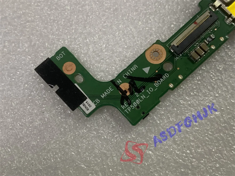 Used tp500ln io board for asus tp500ln usb Power switch button Volume up and down buttons board 100% Perfect work free shipping