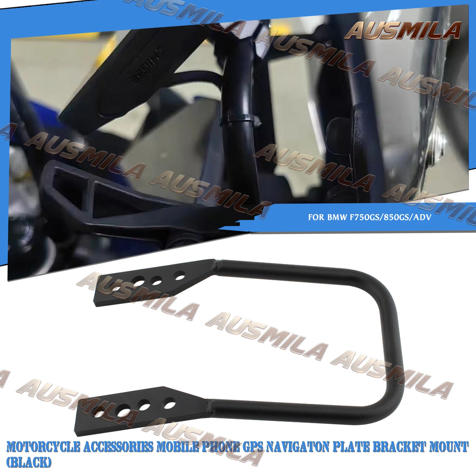 Motorcycle Mobile Phone GPS Navigation Plate Bracket Mount For BMW F850GS Adventure F850GS F750GS F750GS 40 Years GS Edition