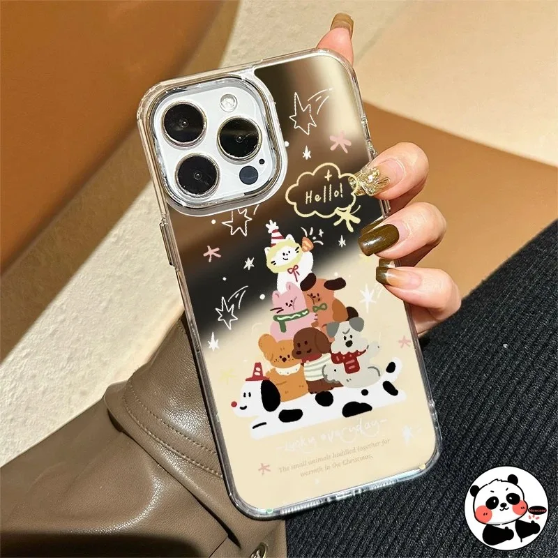 Cute Dog Cat Mirror…