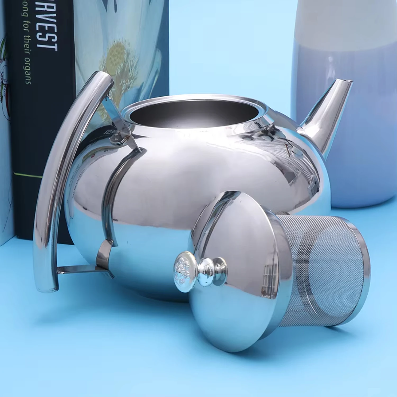 10L Tea Kettle With Handle Thicken  Water Kettle With Filter  Stove Kettle Coffee Pot Filter