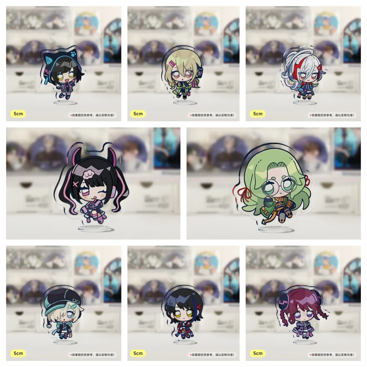 Denonbu стоячий аниме брелок Hidaka Reina Shinonome Kazune мужской брелок для женщин Kawaii фигурка акриловый брелок кулон подарок