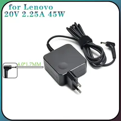 Adaptador de corriente para ordenador portátil, 20V, 2,25a, 45W, 4,0x1,7mm, para cargador Lenovo Ideapad 100 100s yoga310 yoga510, cargador adaptador de CA ADL45WCC