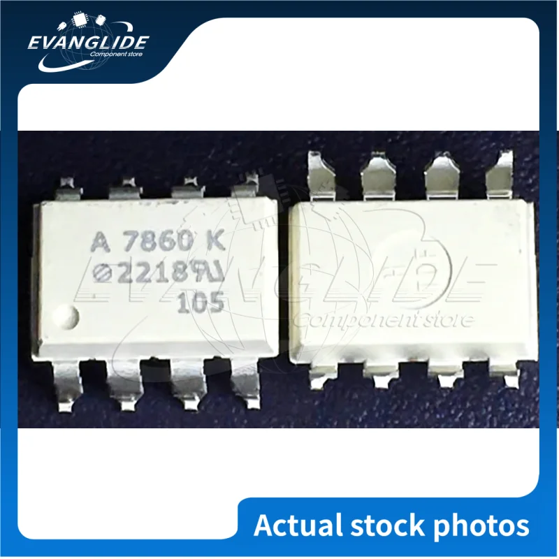 2 PCS/LOT 100%Original & New A7860K HCPL-7860-500E A7860 Optocoupler Digital Isolator In Stock Wholesale Discount